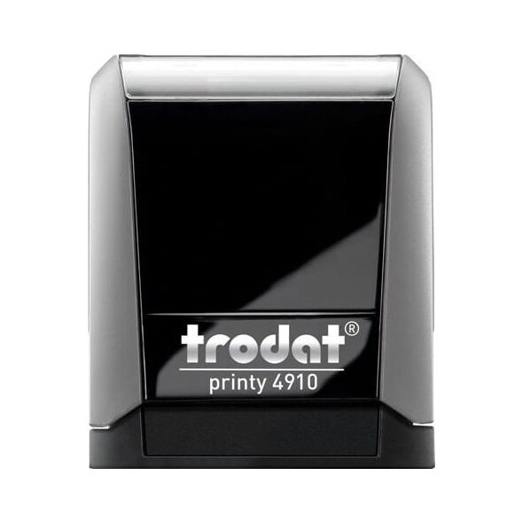 Trodat PIECZĄTKA TRODAT 4910 SZARA - PODUSZKA CZARNA 26X9MM 12373041 92399535188
