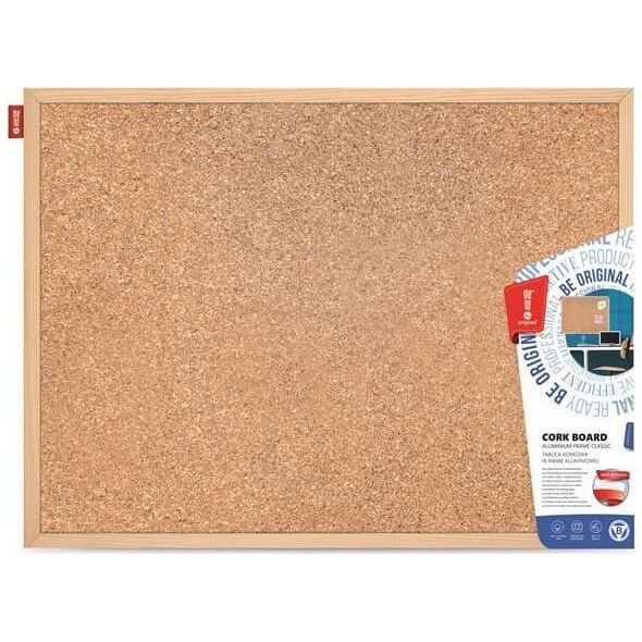 MemoBe TABLICA KORKOWA RAMA DREWNIANA 100x200cm MEMOBE 12378059 5903069923837