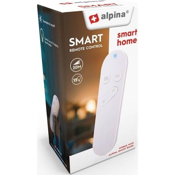 Alpina Alpina - Pilot do niezależnego sterowania żarówkami smart Alpina 12418796 8711252265360