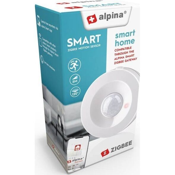 Alpina Alpina - Inteligentny czujnik ruchu PIR sieć Zigbee 12418802 8711252265551