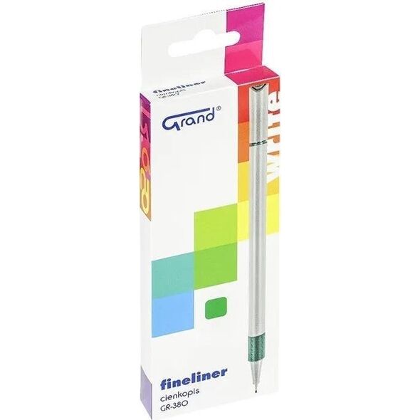 Grand Cienkopis GR-380 zielony (12szt) GRAND 12550217 5903364280451