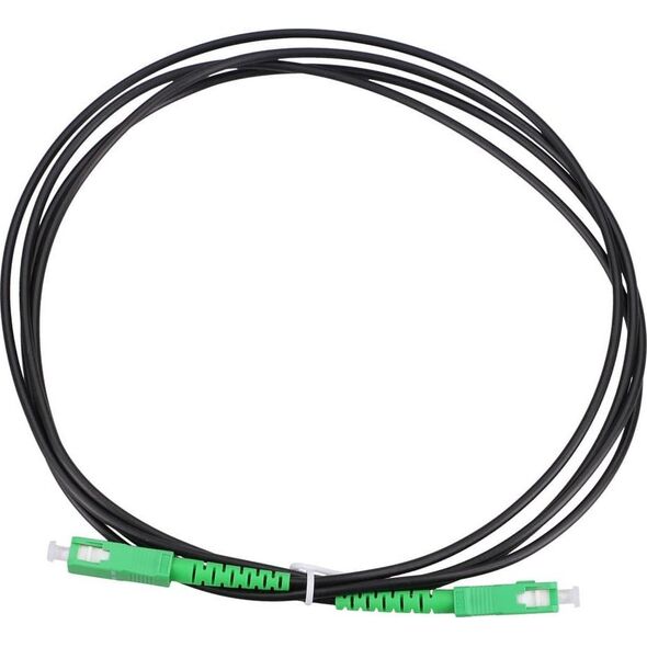ExtraLink EXTRALINK PATCHCORD SC/APC-SC/APC SM SIMPLEX 3.0MM 2M BLACK 12665468 5903148919270