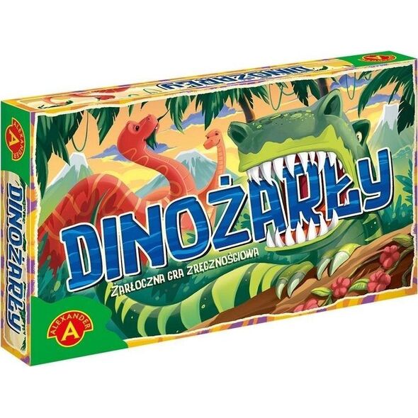 Alexander Dinożarły (Katapulty z żetonami) gra zręcznościowa 2733 ALEXANDER 12679620 5906018027334