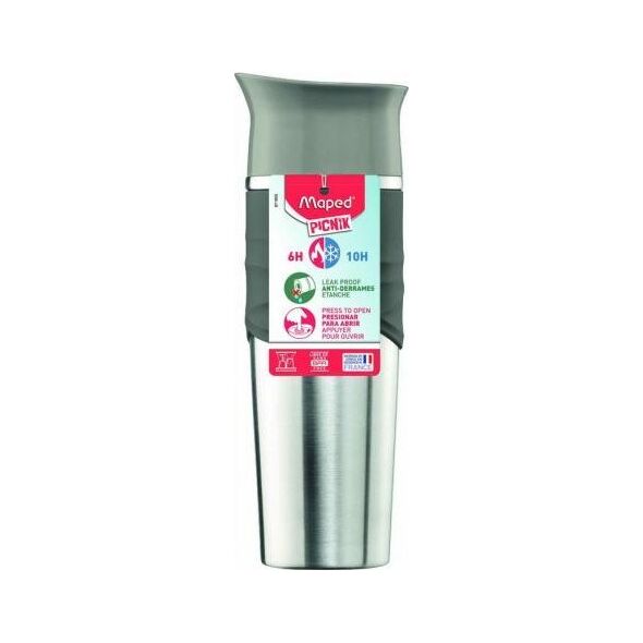 Maped Kubek termiczny Maped Picnik Concept Adult 320ml szary 12726355 3154148719052