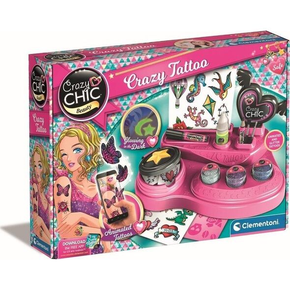 Clementoni Clementoni Crazy chic. Szalone tatuaże 18771 12732323 8005125187713