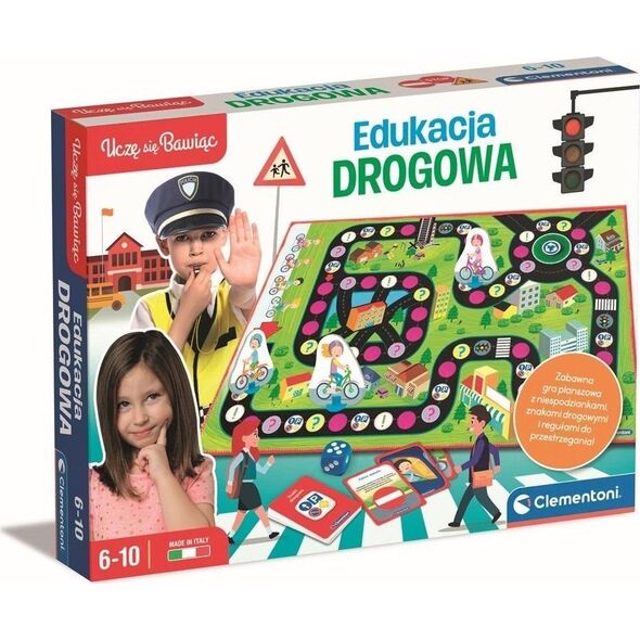 Clementoni Clementoni Edukacja drogowa. Uczę się Bawiąc 50777 12732338 8005125507771
