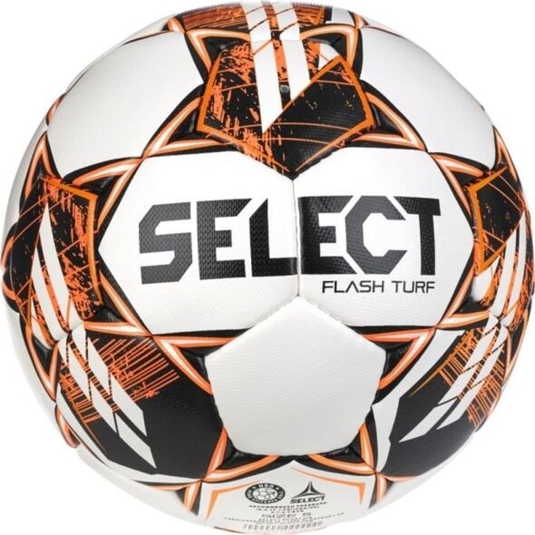 Select Select Flash Turf FIFA Basic V23 Ball FLASH TURF WHT-BLK białe 5 12768272 5703543315376