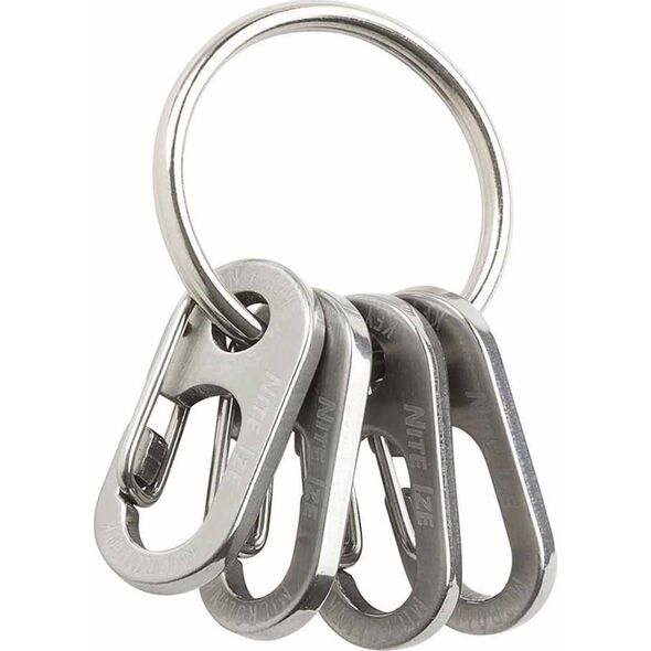 NiteIze Kółko do kluczy Nite Ize KeyRing Microlink 12785322 94664052642