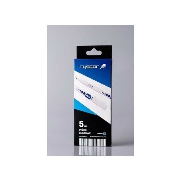 Selgros Pióro kulkowe PK7 Rystor 5szt. niebieski 12797314 5907548919717