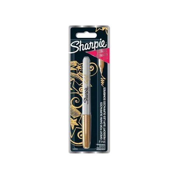 Sharpie Marker pamanentny Metallic złoty 12887246 3501179860039