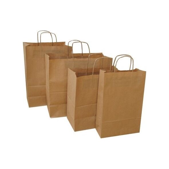 NC Koperty TORBY PAPIEROWE 305 X 170 X 340 MM ECOBAG BRĄZOWE 1 SZT. 12888611 2000009000382