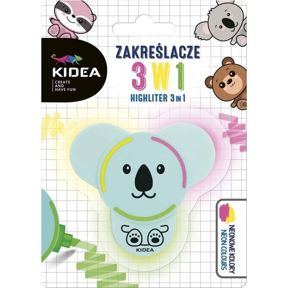 Derform ZAKRESLACZ 3KOL Z FIGURKA KIDEA DERF B/C 12917087 5901130097364