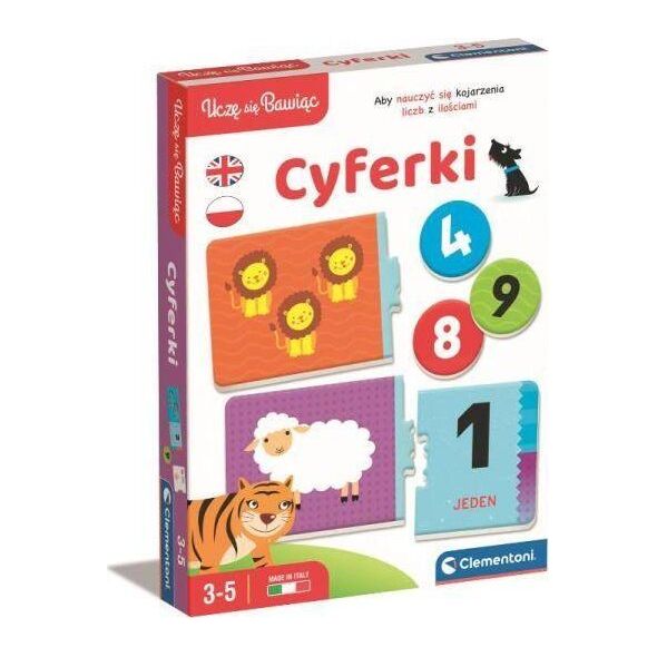 Clementoni Ucz? si? bawi?c. Cyferki 12992552 8005125507672