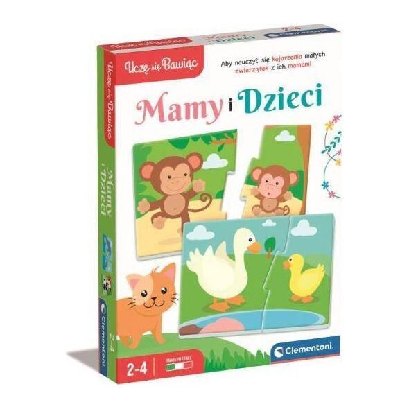 Clementoni Ucz? si? bawi?c. Mamy i Dzieci 12992577 8005125507634