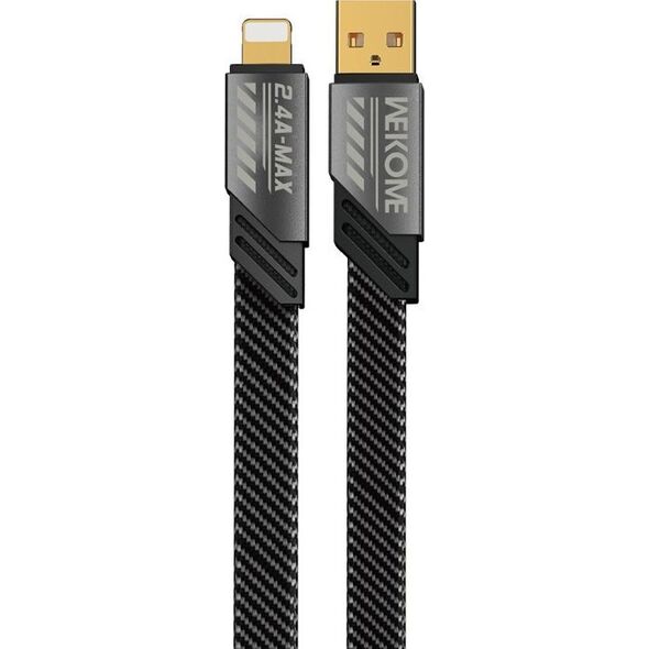 Kabel USB Wekome USB-A - Lightning 1 m Czarny (WK-WDC-190_01_TARNISH) 13026845 6941027640869
