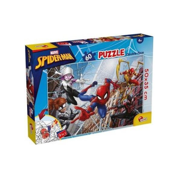 Lisciani LISCIANI MARVEL PUZZLE DF PLUS 60 SPIDERMAN 13048619 8008324099689