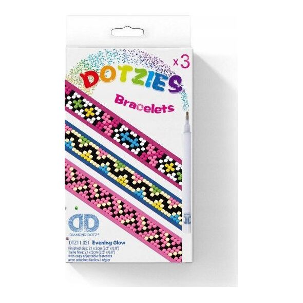 DIAMOND DOTZ DIAMOND DOTZ EVENING GLOW BRANSOLETKI 13057018 4895225927524