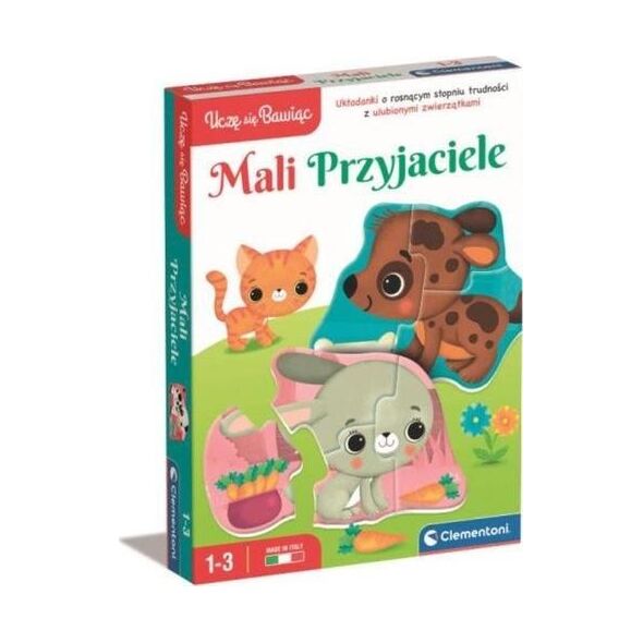 Clementoni Układanka Mali Przyjaciele 13075028 8005125507610