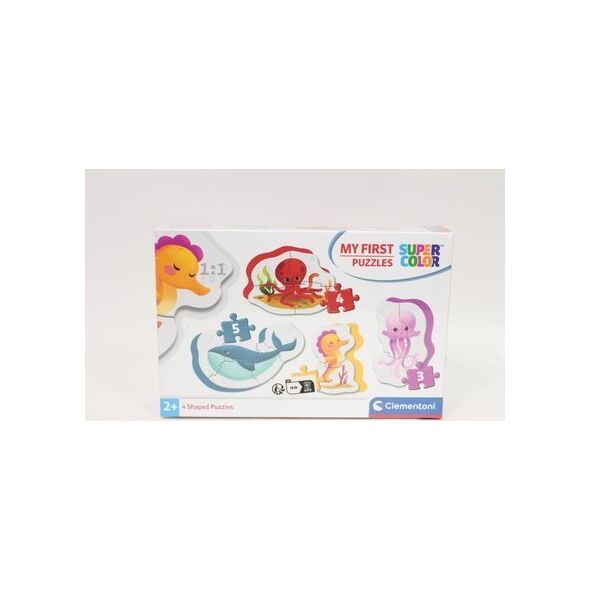 Clementoni Układanka Moje Pierwsze Puzzle Życie morskie 13122994 8005125208357