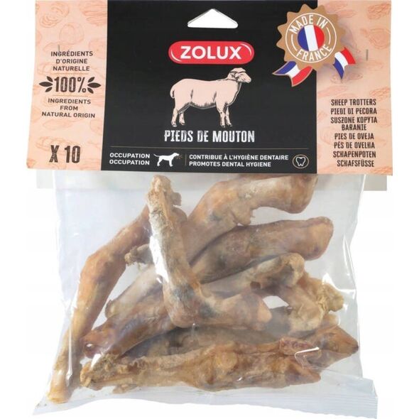 Zolux ZOLUX Przysmak nat. dla psa Nóżka barania x10,500g 13230564 3336024828526