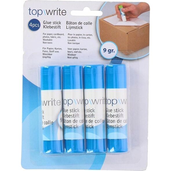 Topwrite Topwrite - Klej w sztyfcie 4 szt. 13273979 8711252043135
