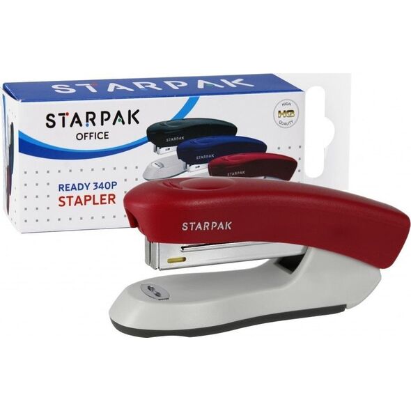 Zszywacz Starpak ZSZYWACZ 12K 10 BORDO STK-340P PUD 12/144 13274282 5905523611854