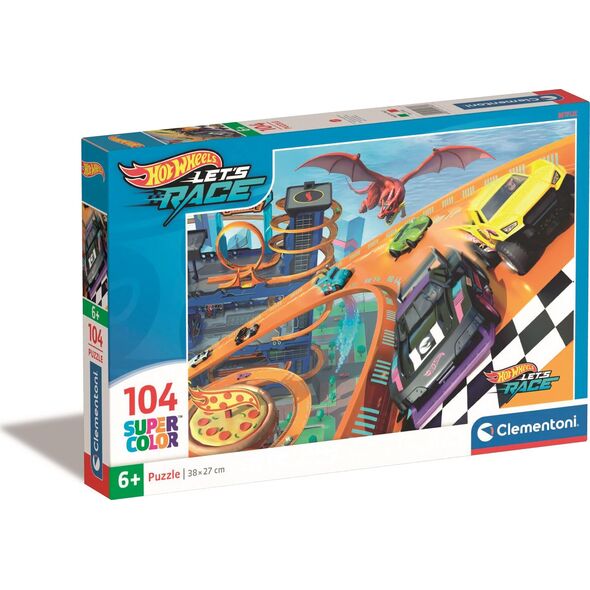 Clementoni Clementoni Puzzle 104el SuperColor Hot Wheels 25760 13276825 8005125257607