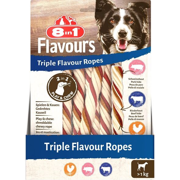 8in1 8in1 FLAVOURS Triple Flavour Ropes 13278516 4048422164197