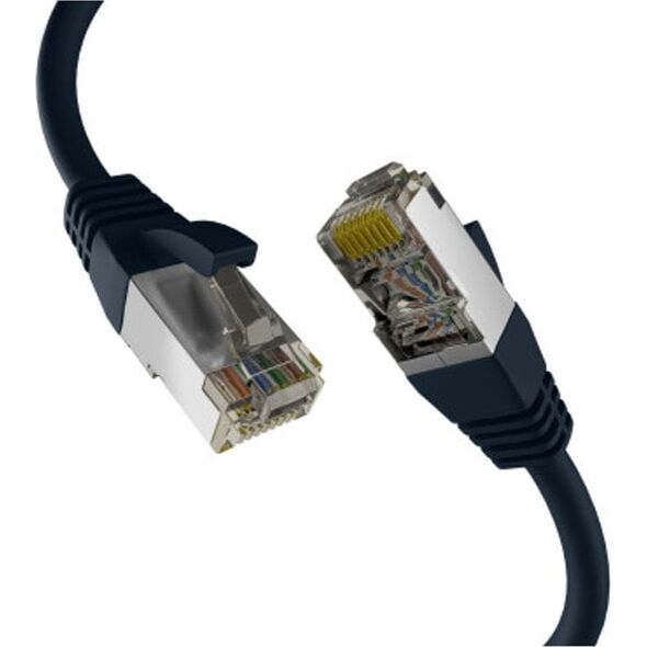 EFB EFB CAT8.1 SCHWARZ 7.5m RJ45 PATCHKABEL S/FTP PIMF 13294639 4049759291549