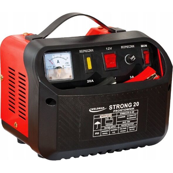 Weldman PROSTOWNIK WELDMAN STRONG  20  6V/12V LCD 13299059 5902701750213