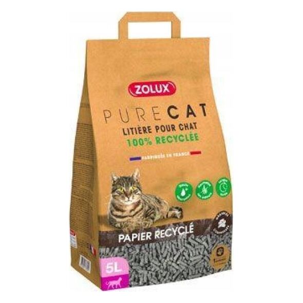 Żwirek dla kota Zolux Pure Cat Bezzapachowy 5 l 13317183 3336024763001