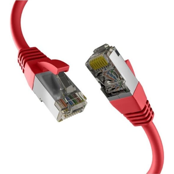 EFB EFB CAT8.1 ROT 0.25m RJ45 PATCHKABEL S/FTP PIMF 13336441 4049759291365