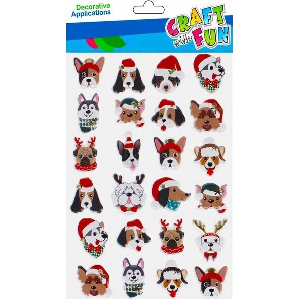 Craft with Fun OZDOBA BN NAKLEJKI ZWIERZAT CZAP 24SZT CF 12/288 13410620 5908275175438