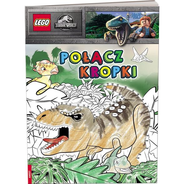 Ameet LEGO SPCS6201 JURASSIC WORLD  POŁĄCZ KROPKI 13431707 9788325342388