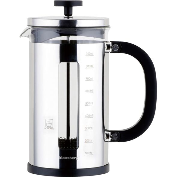 Klausberg ZAPARZACZ DO KAWY I HERBATY 1.0L FRENCH PRESS KLAUSBERG KB-7703 13452352 5908287277038