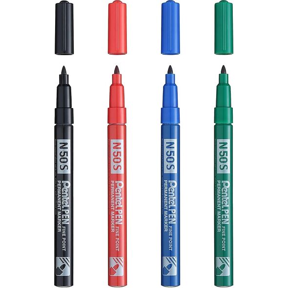 Pentel Marker permanentny Pentel Pen N50S zielony, ZIELONY 13454955 884851030122