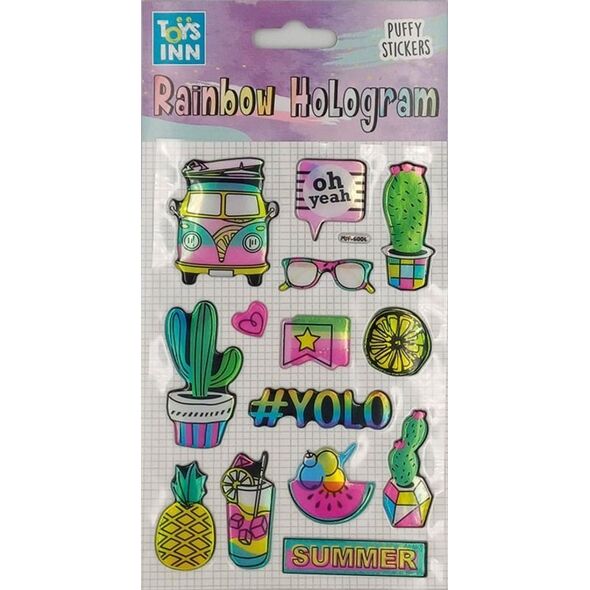 Stnux Naklejki rainbow hologram - summer 8653 STNUX p6 13457095 5901583298653