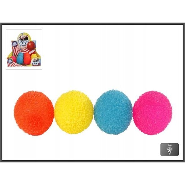 Hipo Piłeczka cukrowa 6cm świecąca 4 kolory, mix cena za 1 szt 13457428 8713219474365