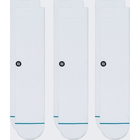 Stance Skarpety Stance Icon Crew 3 pary White 13461344 190107236492