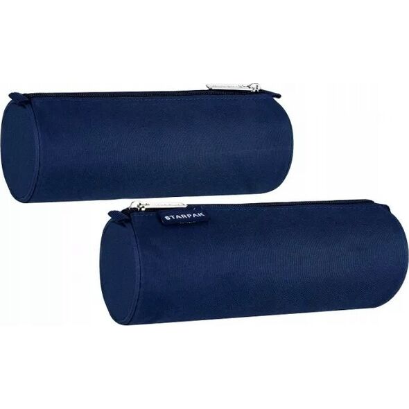 Piórnik Starpak PIORNIK TUBA 1ZAM NAVY BLUE STK-16 PB12/48 13462532 5905523629958