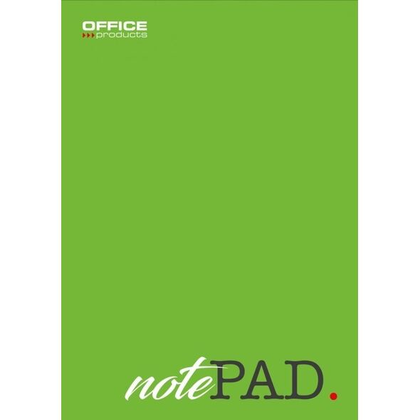 PBS Connect Blok biurowy OFFICE PRODUCTS, A4, w kratkę, 50 kart., 60gsm, zielony p10 cena za 1 szt 13462621 5901503625934