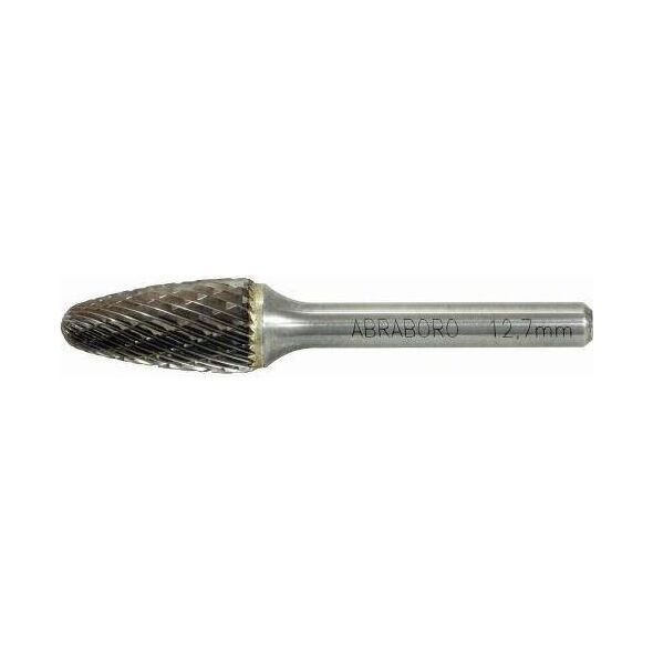 Abraboro Frez do metalu ABRABORO Typ F, 10 x 64/19 - stożek zaokrąglony TCT 13484515 5999082009276