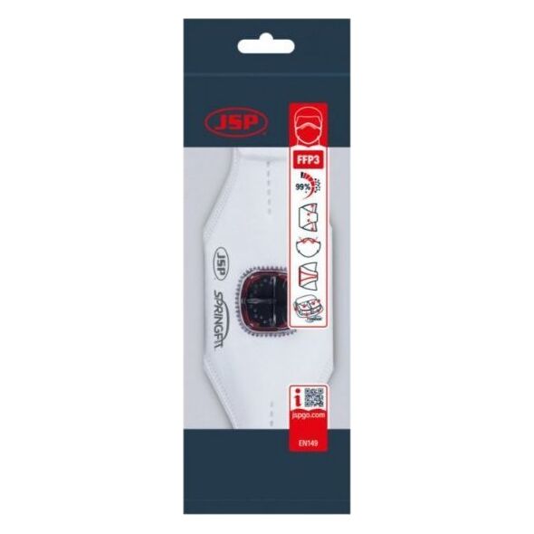 UN JSP MASKA PRZECIWP SPRINGFIT, ZAWOREK TYPHOONE 435ML FFP3V 13497235 5038428320399