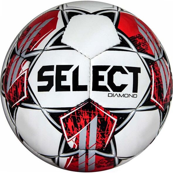 Select Piłka nożna Select Diamond 4 v23 biało-czerwona 17747 4 13503206 5703543317127