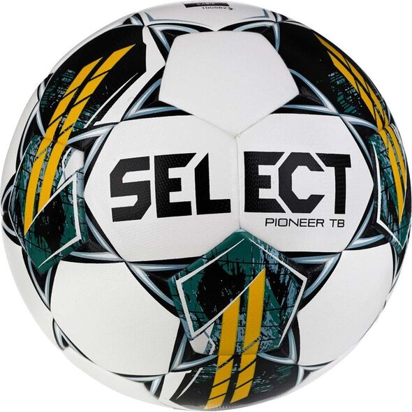 Select Piłka nożna Select Pioneer TB 5 FIFA v23 biało-czarno-zielona 17849 5 13503436 5703543317219