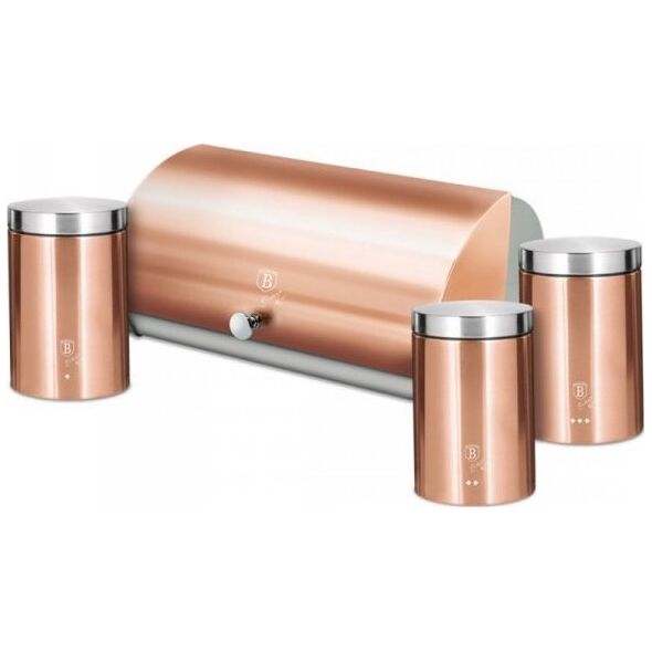 Chlebak Berlinger Haus CHLEBAK Z ZESTAWEM POJEMNIKÓW BERLINGER HAUS BH-6730 ROSE GOLD 13524238 5999056790841