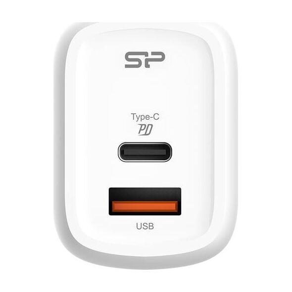 Zasilacz do laptopa Silicon Power Silicon Power Boost Charger QM25 Uniwersalne Biały Prąd przemienny Szybkie ładowanie Wewnętrzna 13666370 4713436147534
