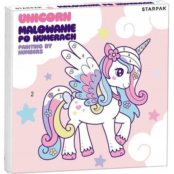 Starpak OBRAZ MAL PO NR 22,5X30CM 16KOL UNICORN PB20/40 13673544 5904335879247
