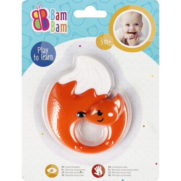 BamBam BAM BAM GRZECHOTKA LISEK 15X20 B/C 36/144 13673547 5904335876116