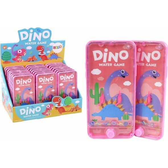 LeanToys Wodna Gra Zręcznościowa Konsola Telefon Dinozaur Różowa 13675523 5905884452752